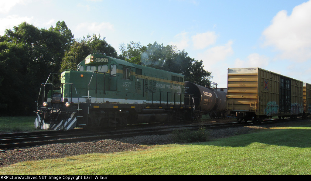 Ohio South Central Railroad (OSCR) 4537